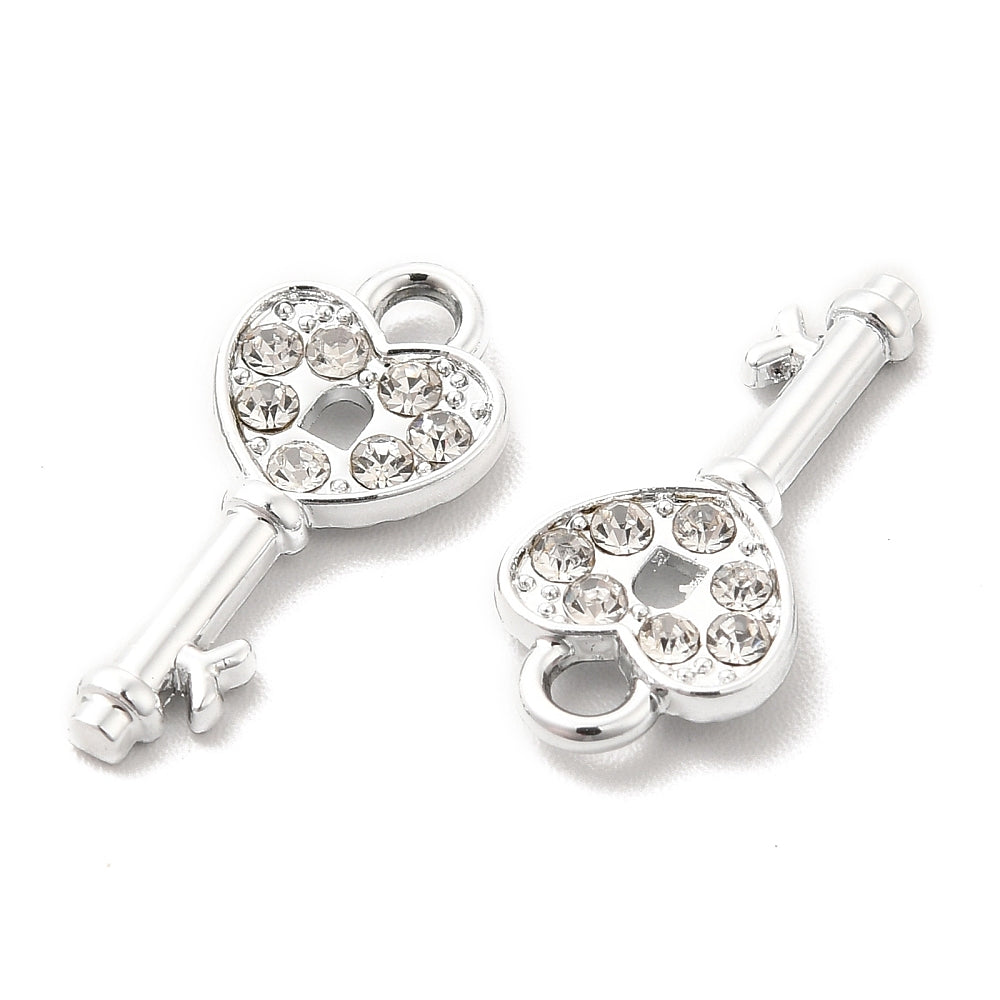 Alloy Key Charm