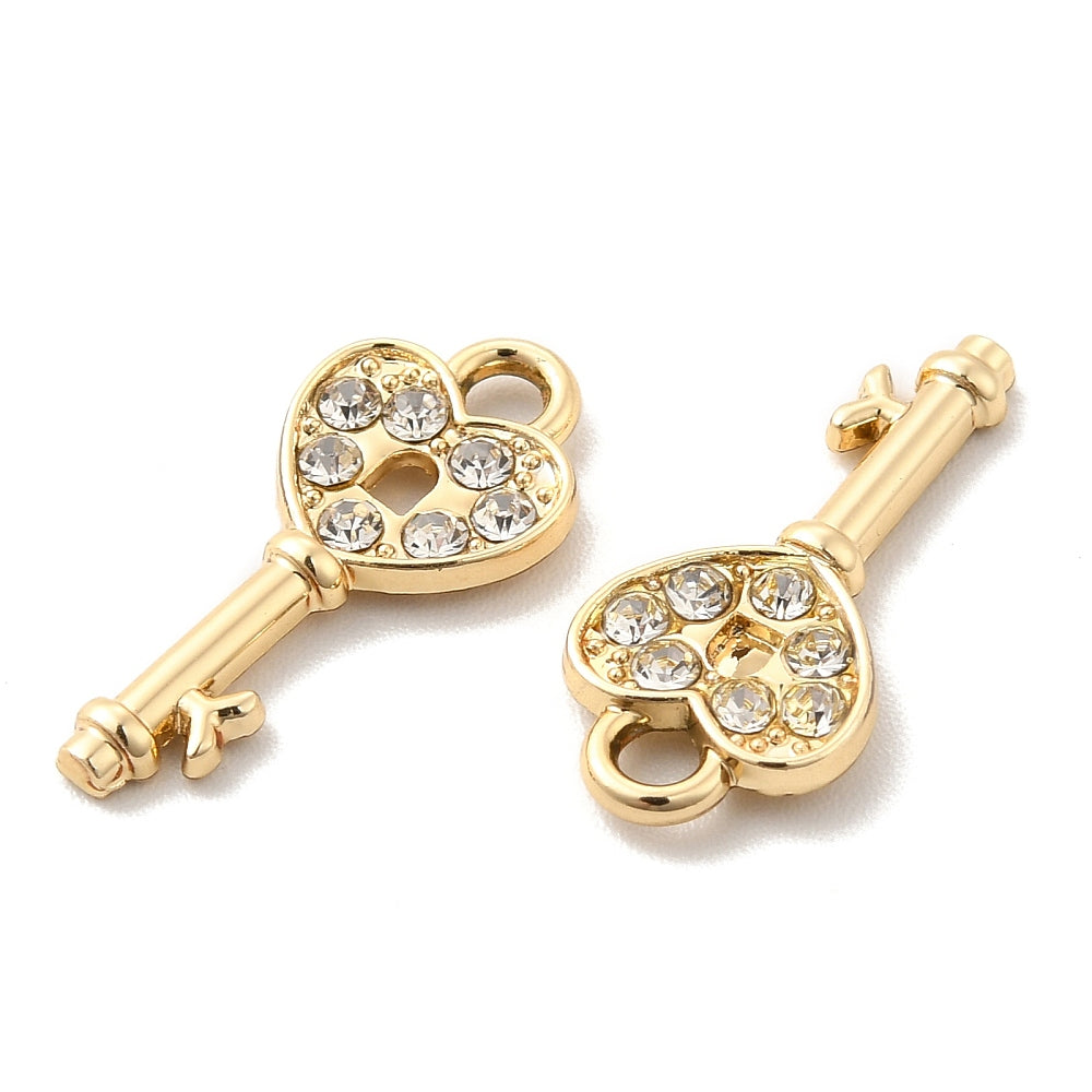 Alloy Key Charm