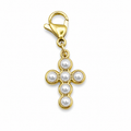 Cross Jewelry Charm Gold