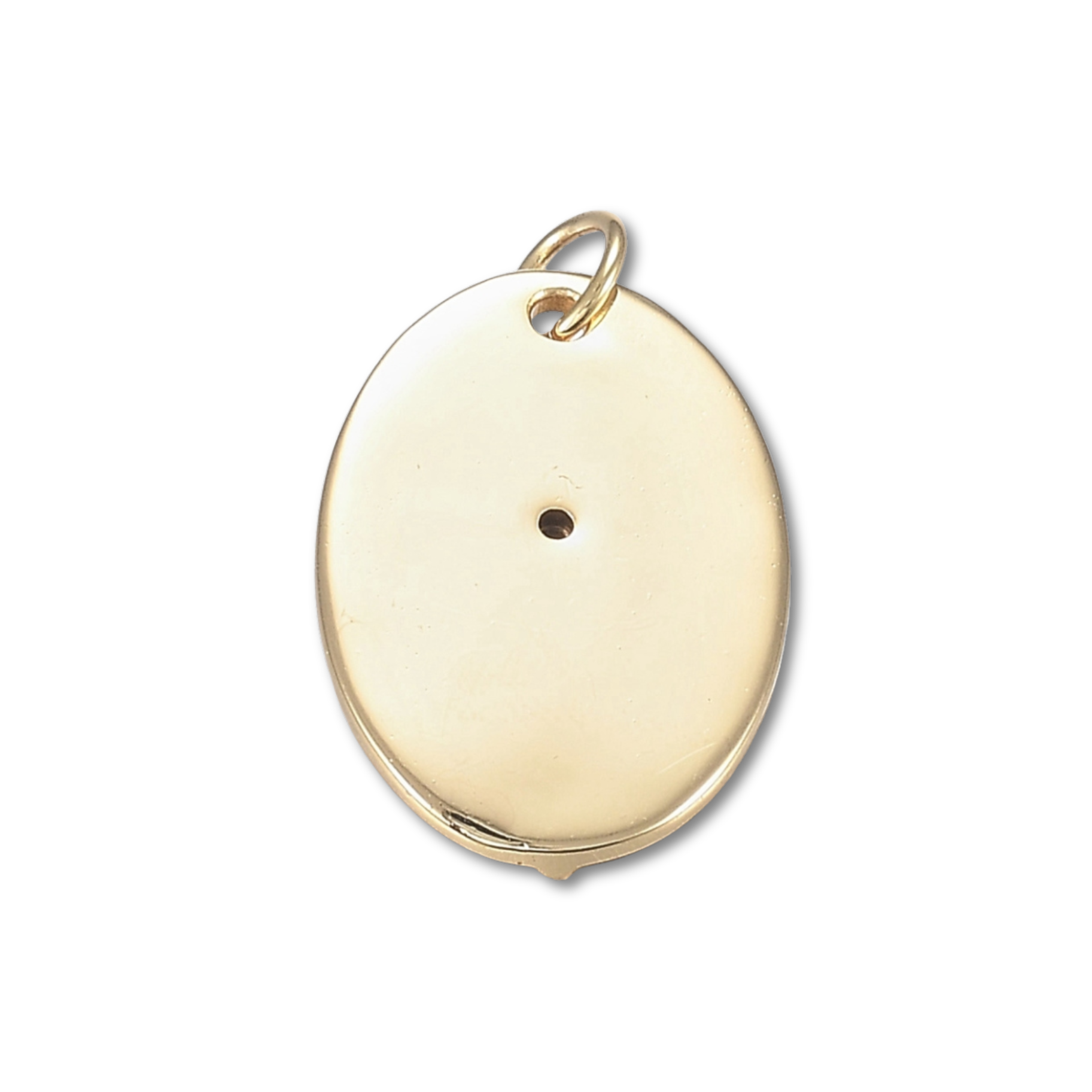 18k Gold Plated Brass Dandelion Charm