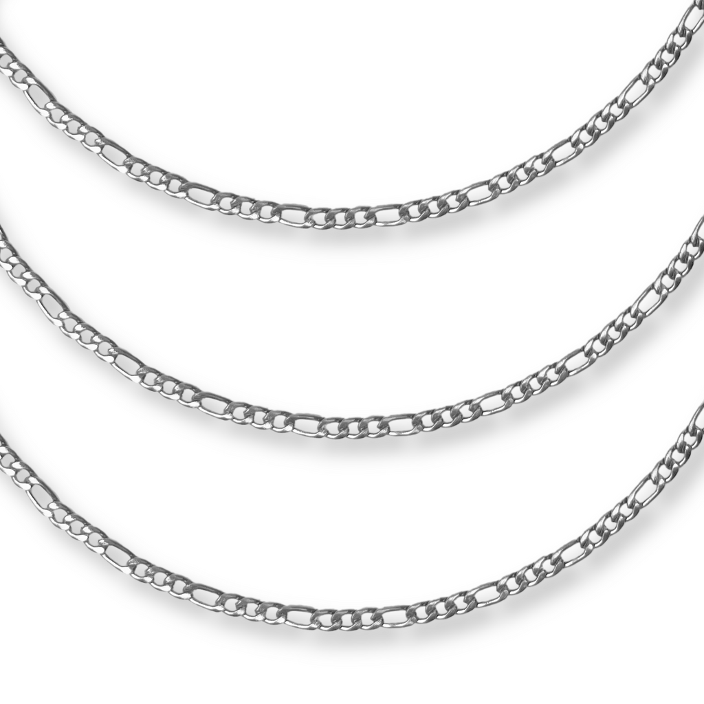 Figaro Silver Chain Necklace