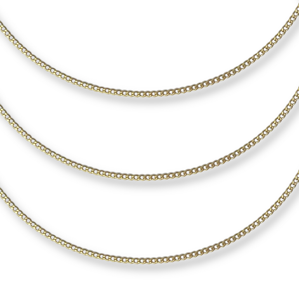 Curb Gold Chain Bracelet
