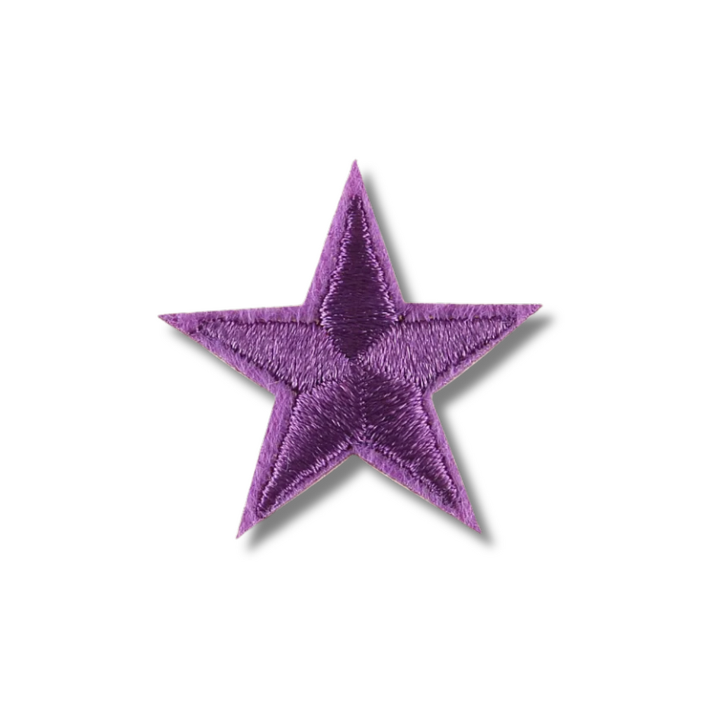 Star Embroidered Iron On Patch
