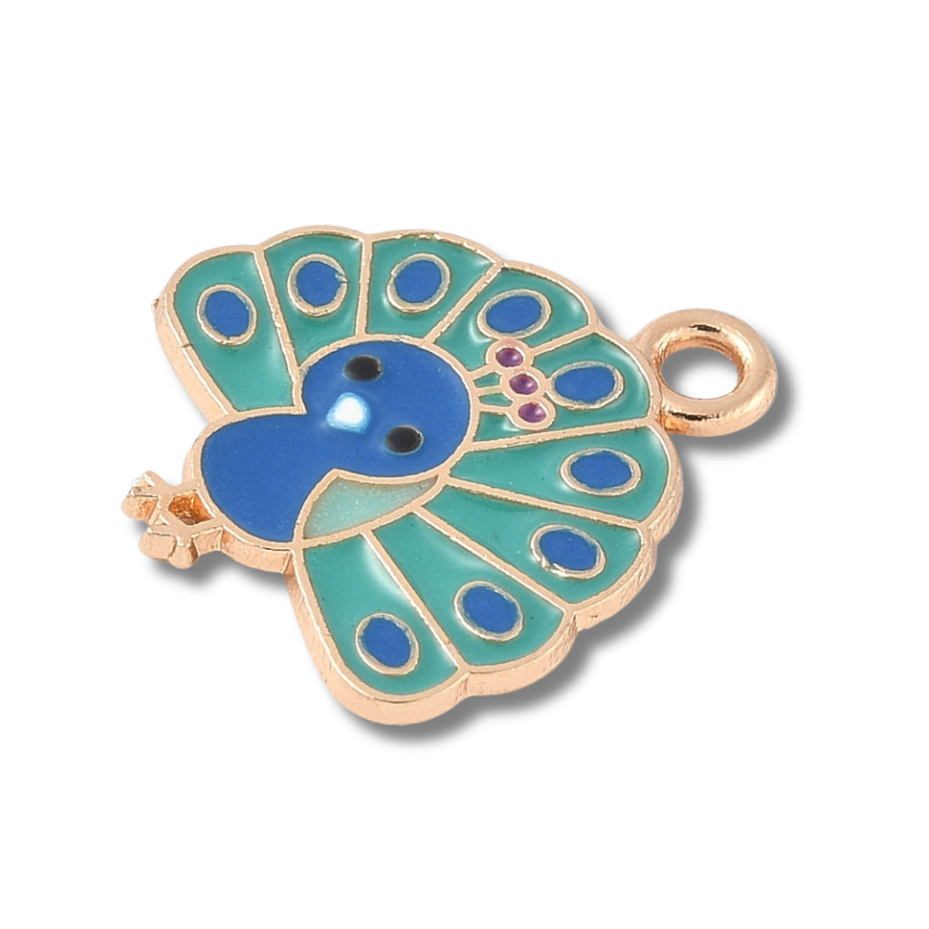 Peacock Charm