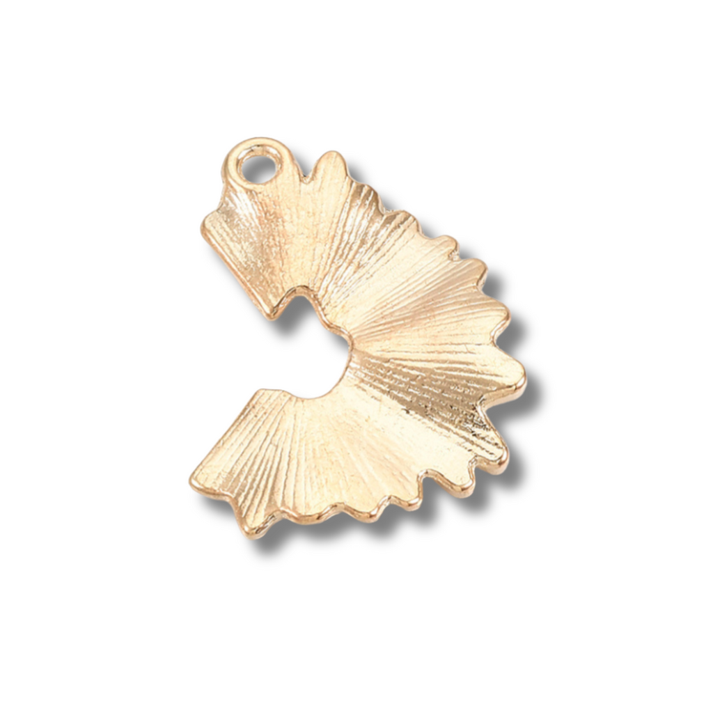 Gold Alloy Pencil Shaving Charm