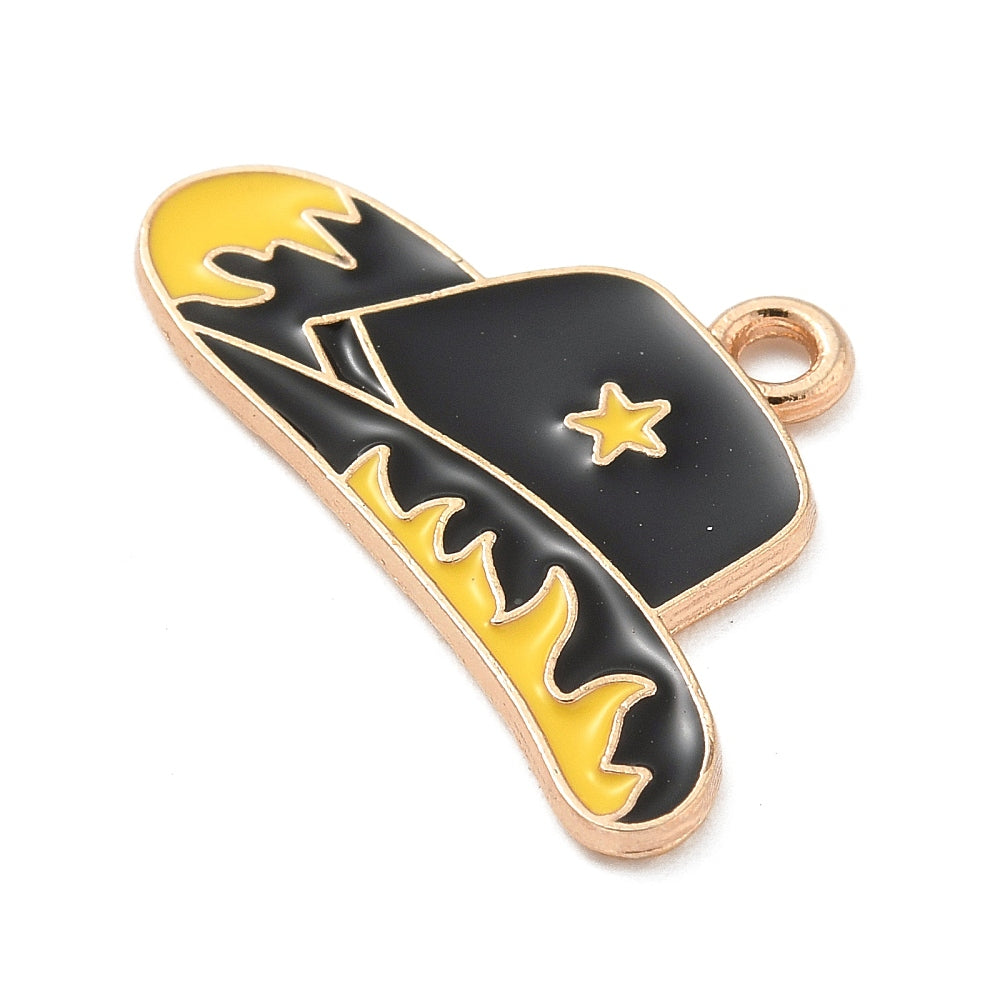Gold Alloy Western Cowboy Charm