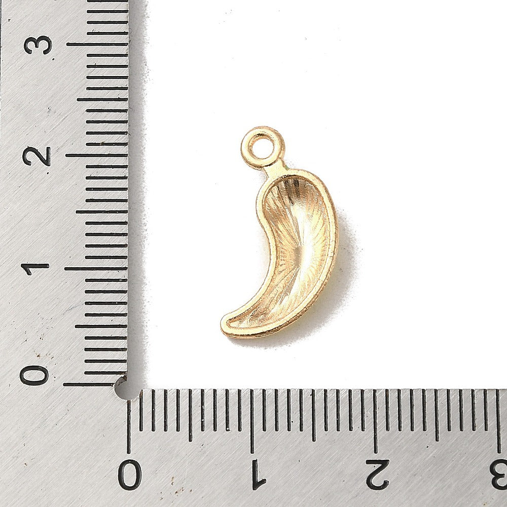 Gold Alloy Chili Pepper Charm
