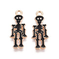 Gold Alloy Skeleton Charm