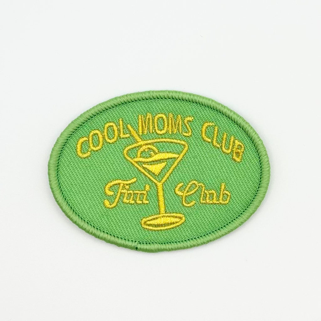 Cool Moms Club Iron-On Patch