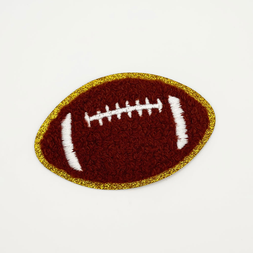 Football Iron-On Patch