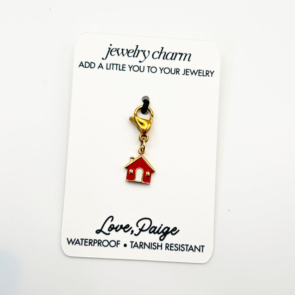 Red House Jewelry Charm Gold