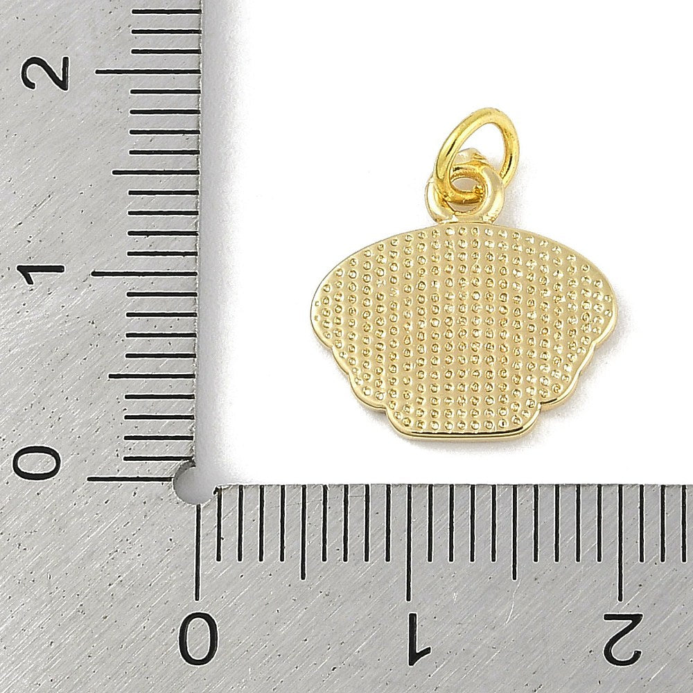 18k Gold Plated Brass Sushi Charm