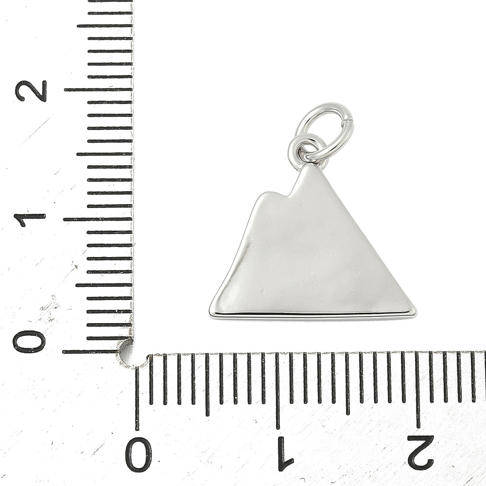Mountain Silver Charm