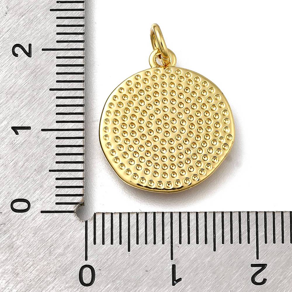 Lemon Slice Gold Charm