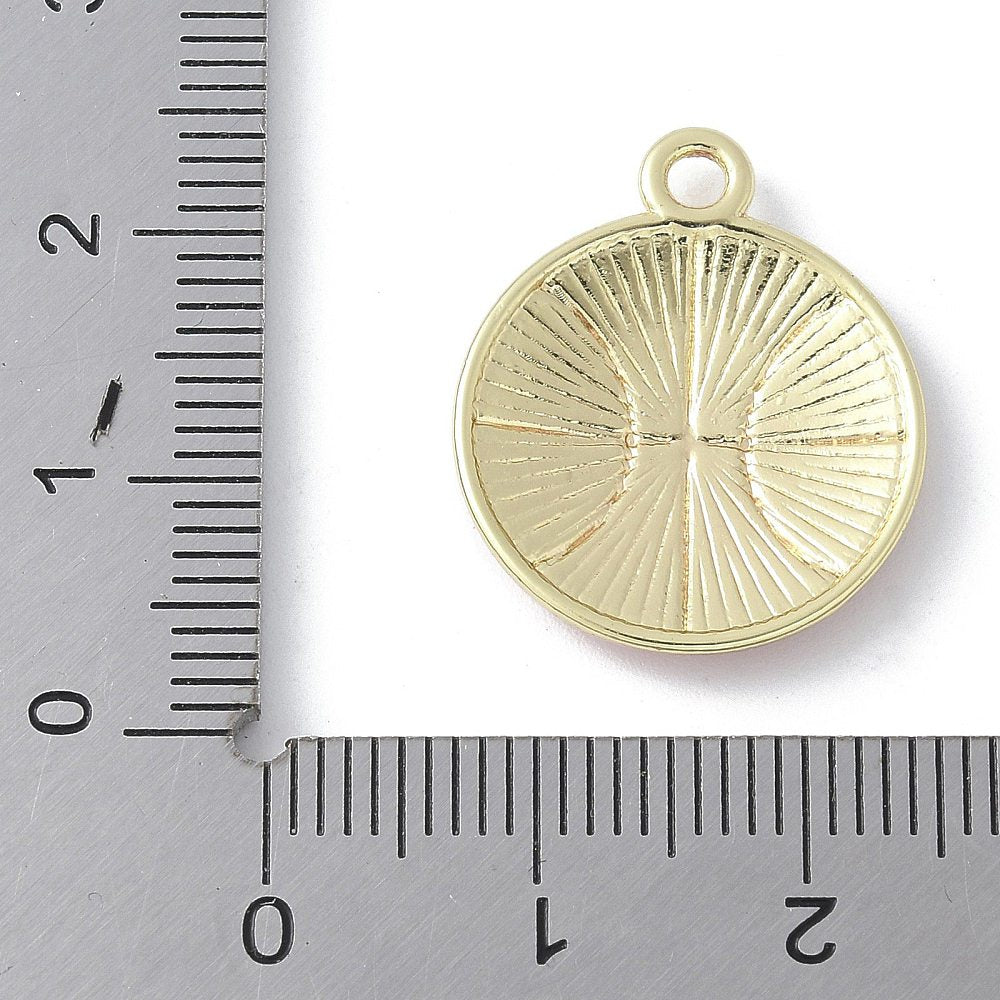 Gold Alloy Sports Charm