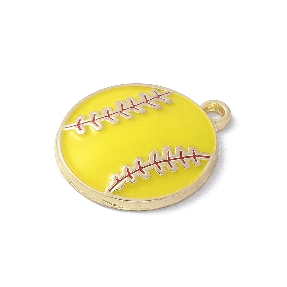 Gold Alloy Sports Charm