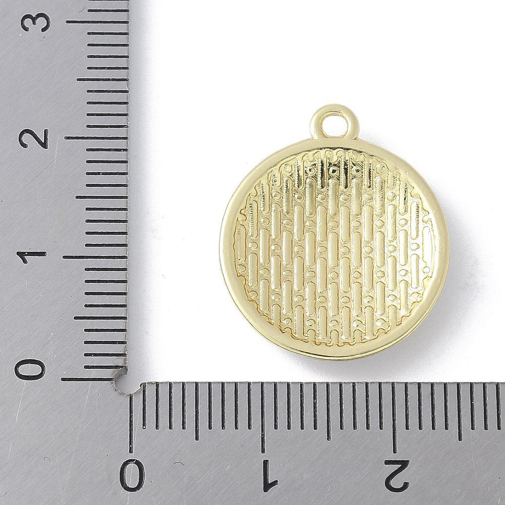Gold Alloy Sports Charm