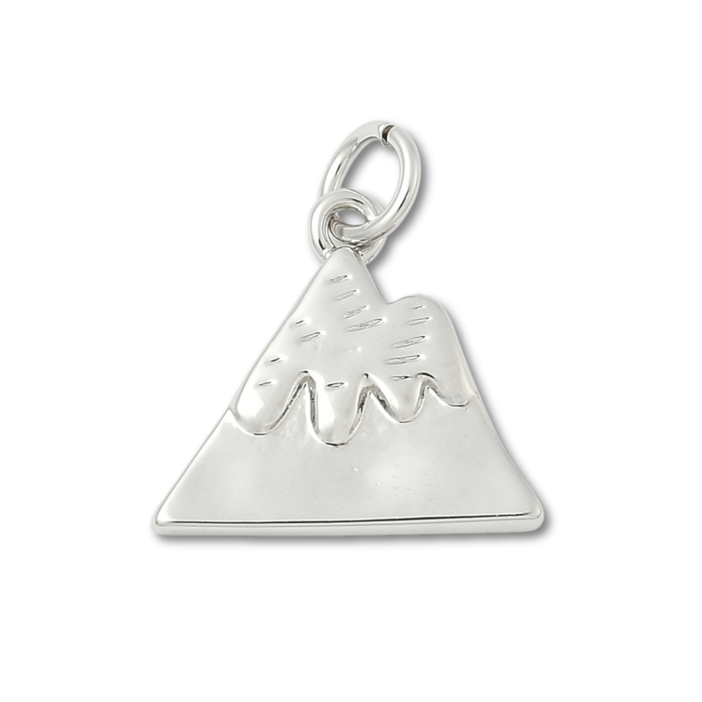Mountain Silver Charm