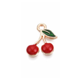 Gold Alloy Cherry Charm