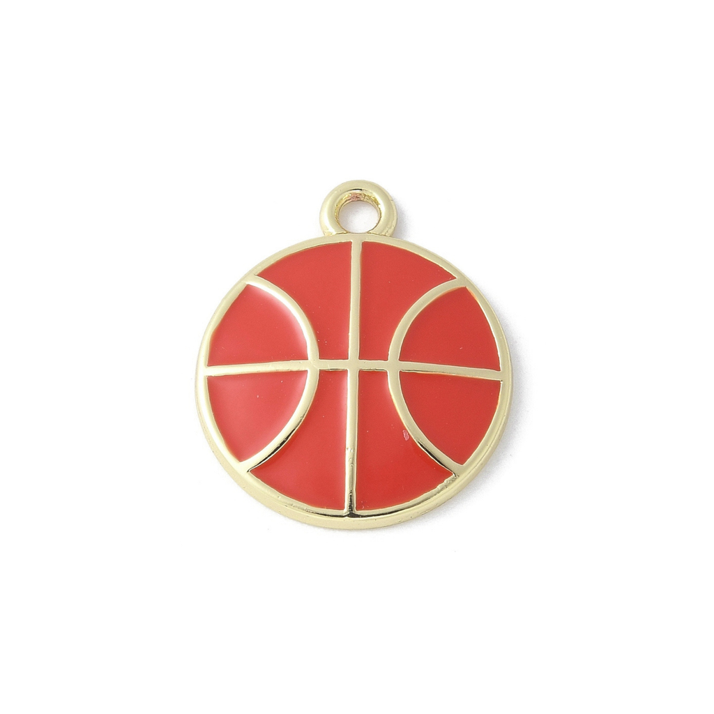 Gold Alloy Sports Charm