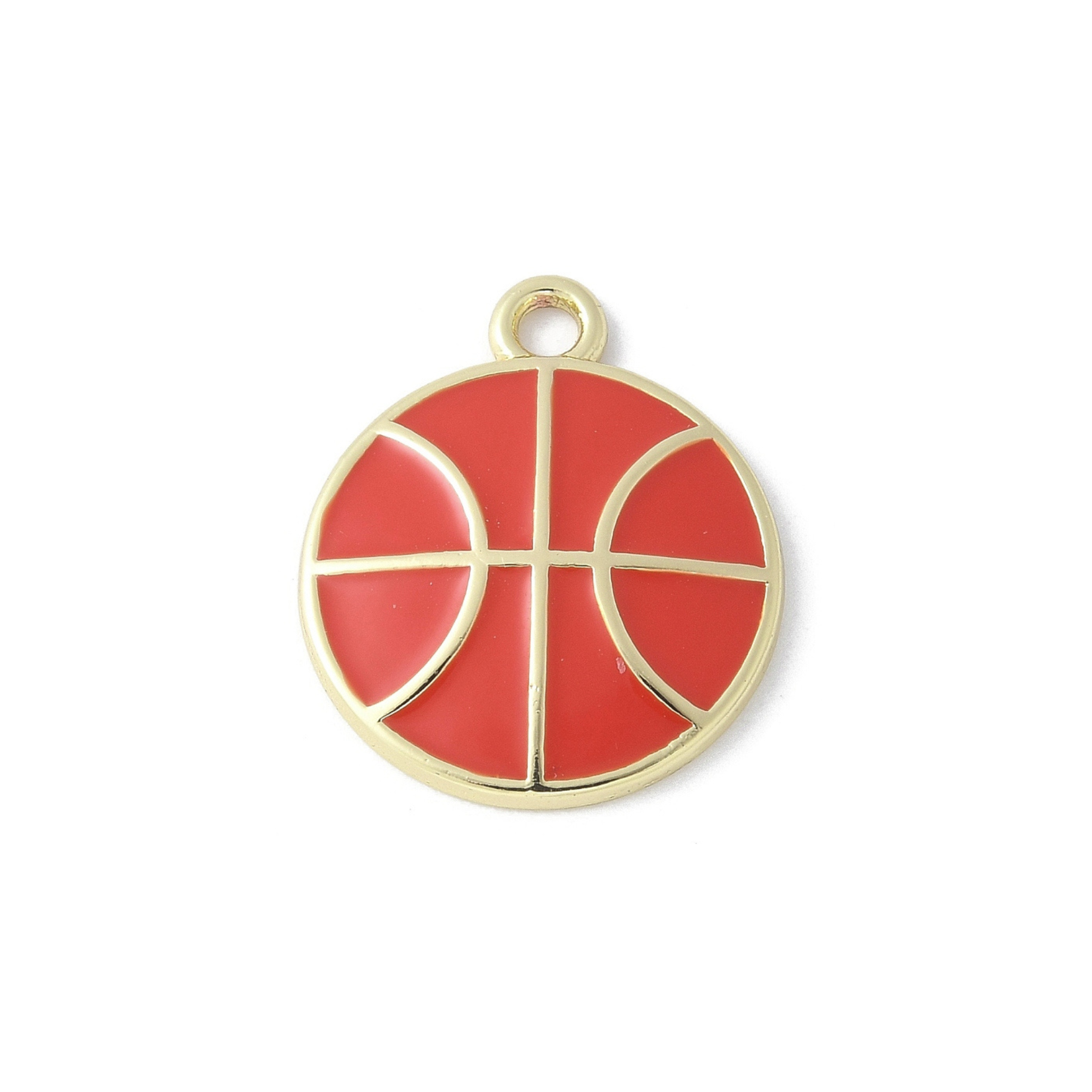 Gold Alloy Sports Charm