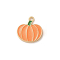 Gold Alloy Pumpkin Charm