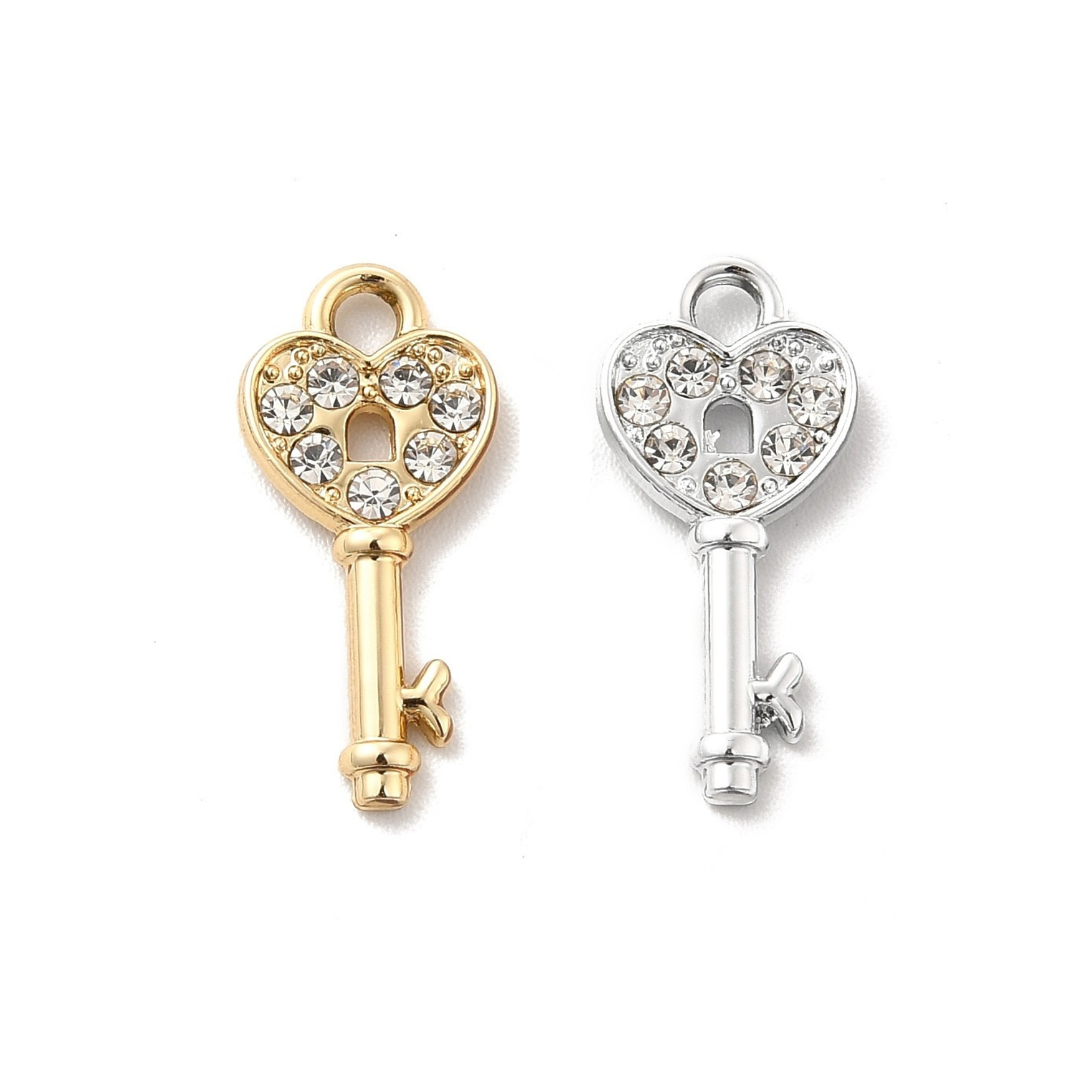 Alloy Key Charm