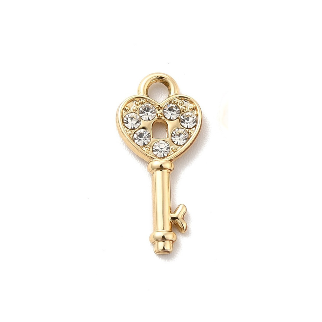 Alloy Key Charm