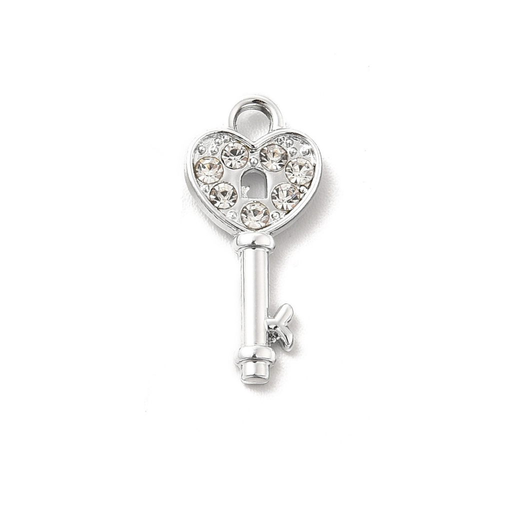 Alloy Key Charm