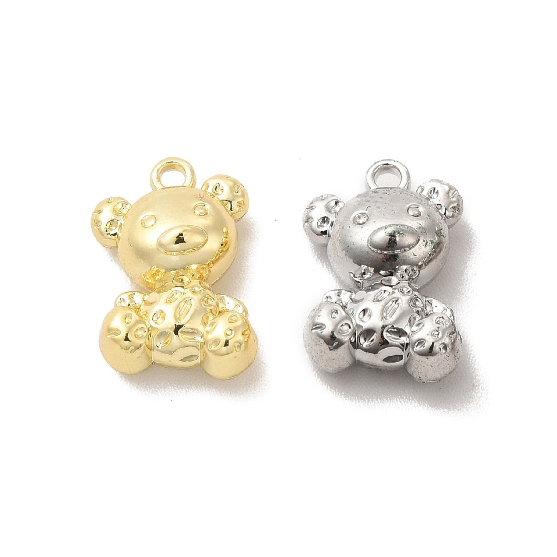 Alloy Teddy Bear Charm