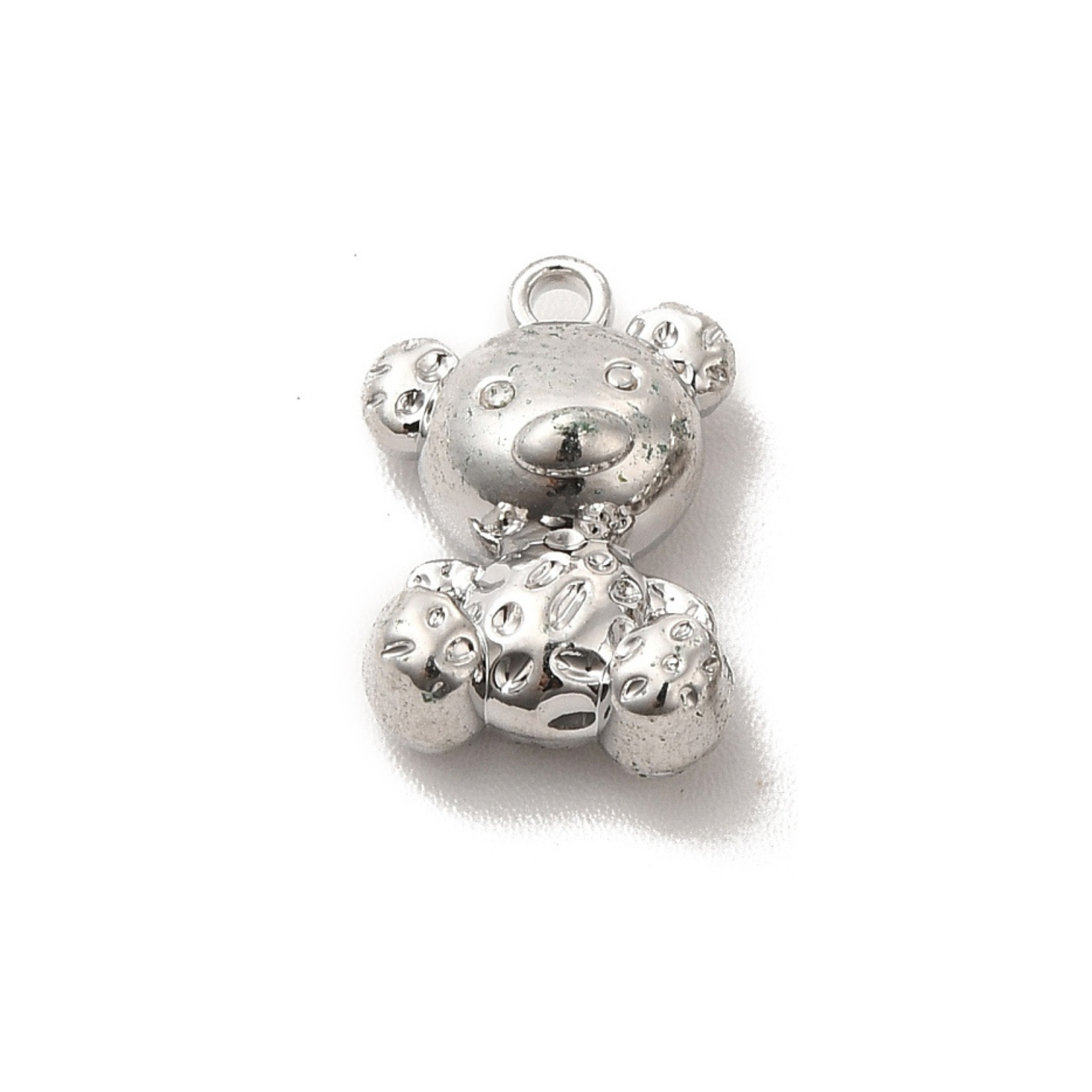 Alloy Teddy Bear Charm