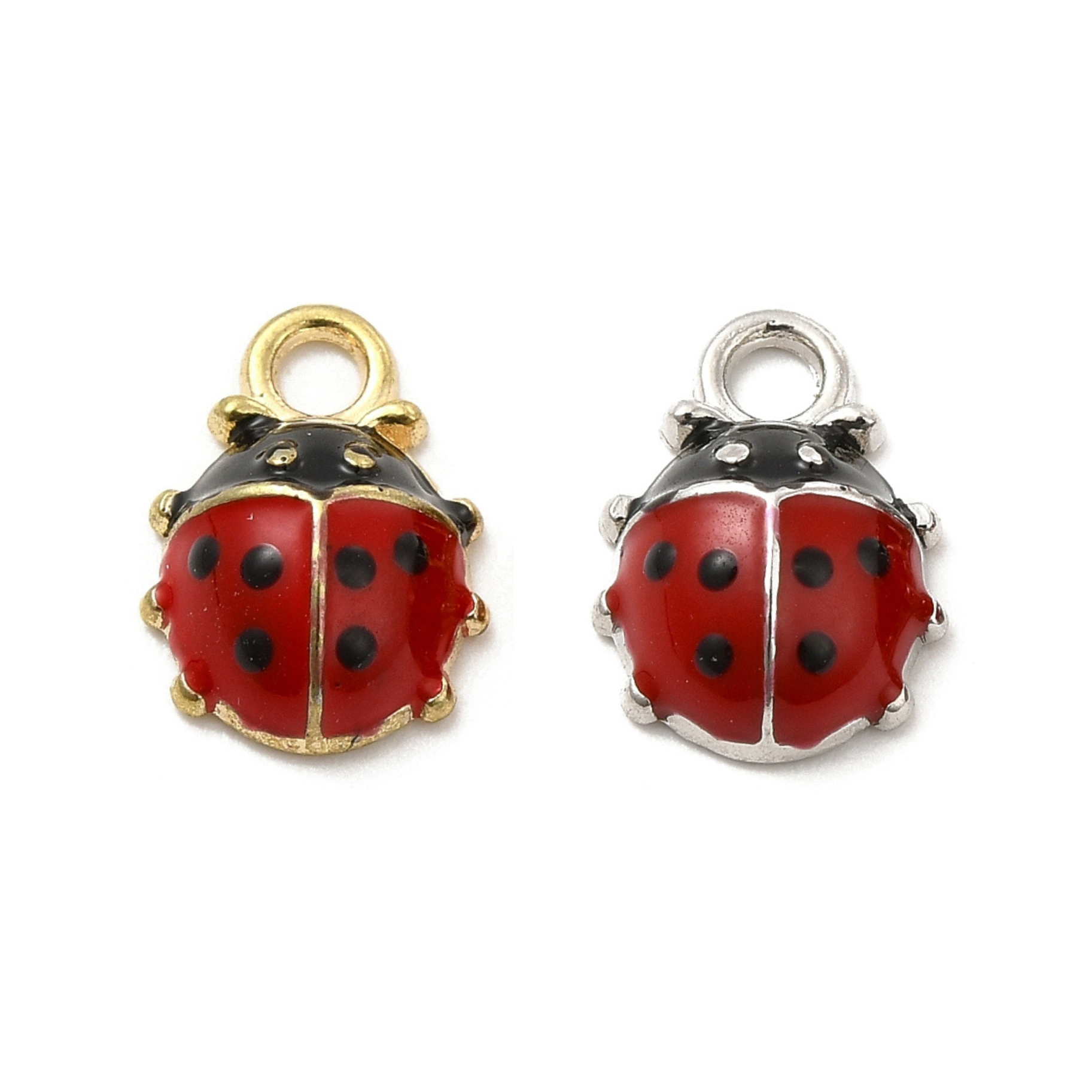 Alloy Ladybug Charm