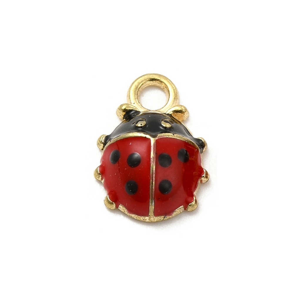 Alloy Ladybug Charm