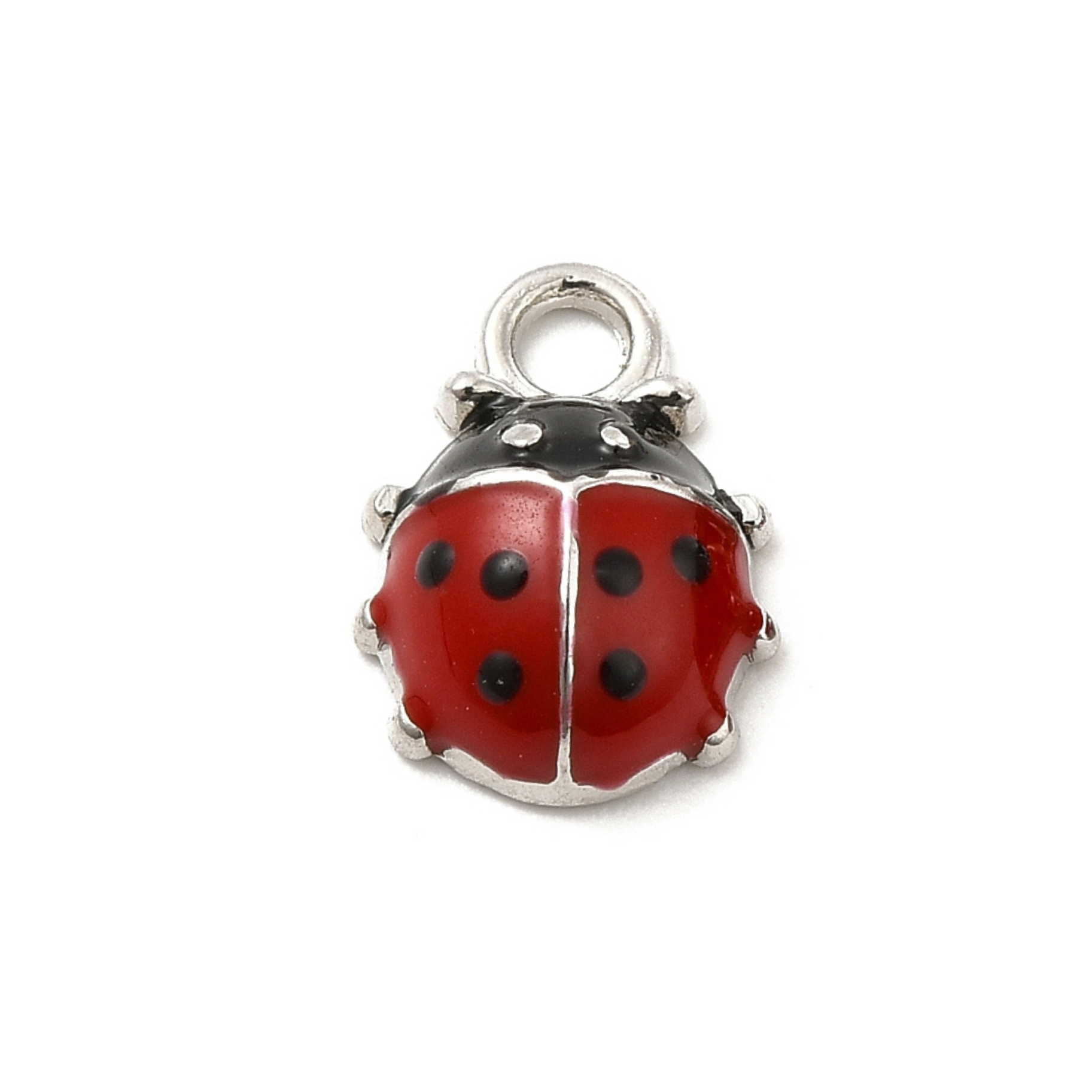 Alloy Ladybug Charm