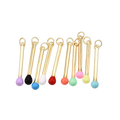 16k Gold Plated Brass Assorted Match Stick Charm