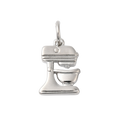 Silver Brass Mixer Charm