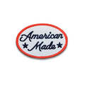 American Made Embroidered Patch - Iron-On Applique