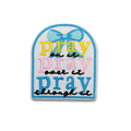 Pray Embroidered Patch - Iron-On Patch