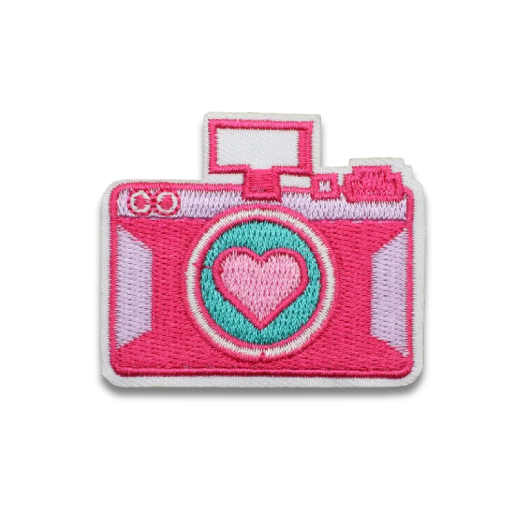 Camera Embroidered Patch - Iron-On Applique