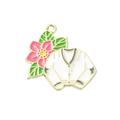 Gold Alloy Cardigan Charm