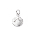 18k Gold Plated Brass Shell Starfish Charm