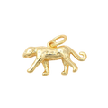 18k Gold Plated Brass Cheetah Charm