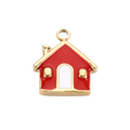 Stainless Steel Gold House Charm