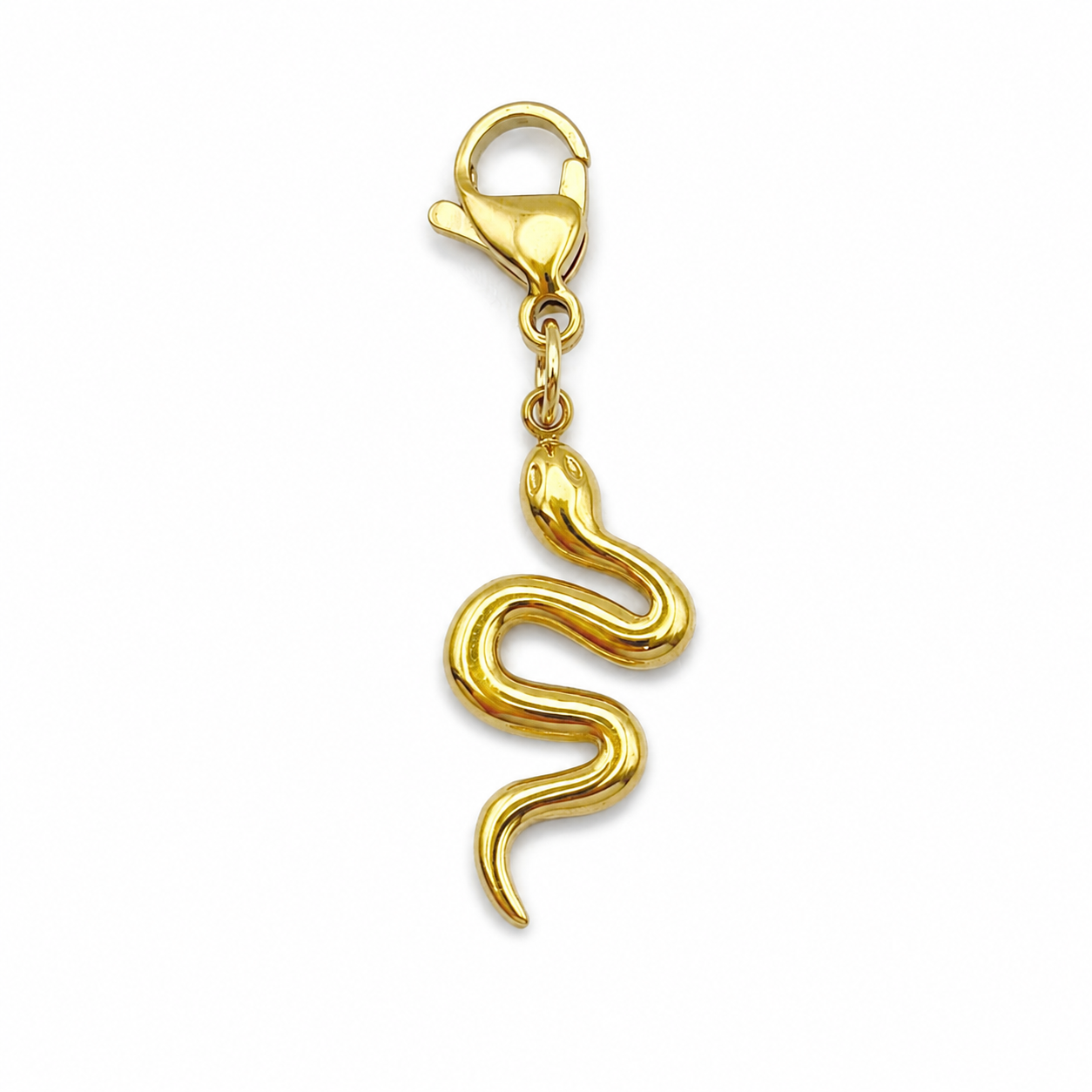 Snake Jewelry Charm Gold