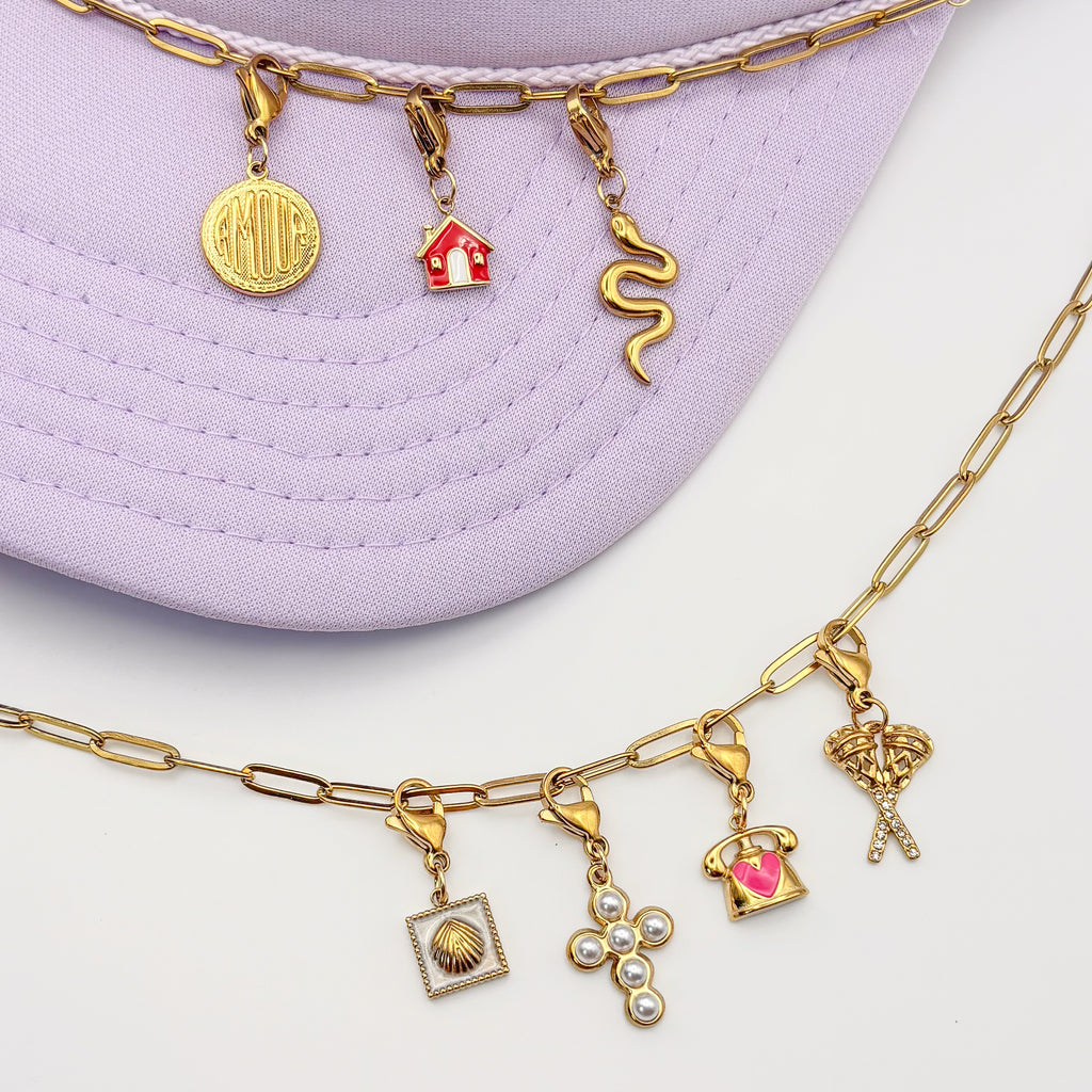 Red House Jewelry Charm Gold