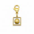 Seashell Jewelry Charm Gold