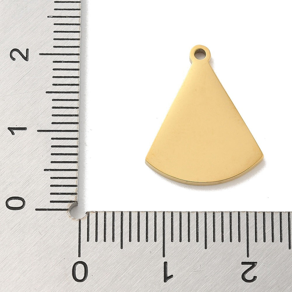18k Gold Plated Stainess Steel Watermelon Charm