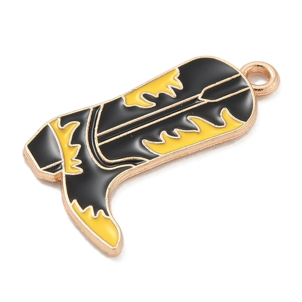 Gold Alloy Western Cowboy Charm