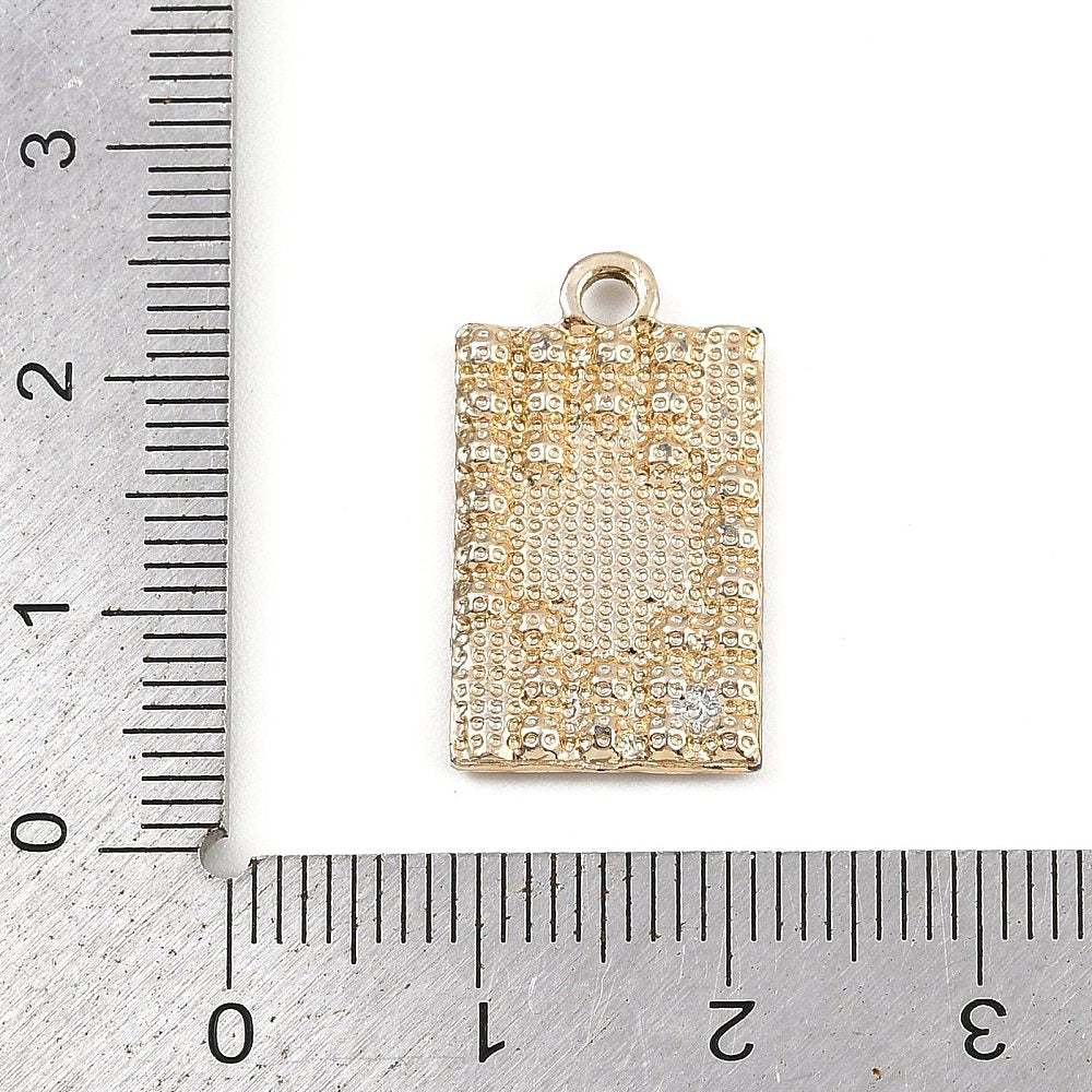 Gold Alloy Ace of Spades Charm
